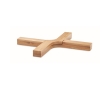 Table protector made of bamboo, folds colour wood