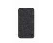 Glasses case made of RPET felt, for promotions colour dark grey
