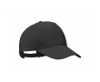 5-panel organic cotton baseball cap, 250 g/m2 colour navy-blue