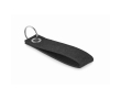 Rectangular felt keyring colour black