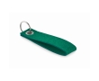 Rectangular felt keyring colour green