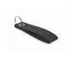 Rectangular felt keyring colour dark grey
