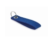 Rectangular felt keyring colour royal blue