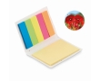 Post-it notepad with poppy seed cover for planting after use colour white