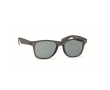 Sunglasses with recycled RPET frame, UV400 protection colour transparent grey
