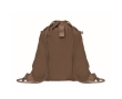 Drawstring bag made from recycled cotton, 220 g/m2 colour brown