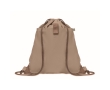 Drawstring bag made from recycled cotton, 220 g/m2 colour sand