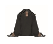 Drawstring bag made from recycled cotton, 220 g/m2 colour black