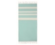 Recycled beach towel, sustainable, 140 g/m2 colour turquoise