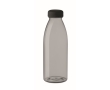 Plastic bottle made of RPET, BPA free, in many colours, 550 ml colour transparent grey