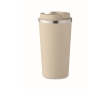 Elegant leak-proof thermal mug for drinks on the go, 510 ml colour beige