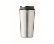 Elegant leak-proof thermal mug for drinks on the go, 510 ml colour matt silver