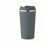 Elegant leak-proof thermal mug for drinks on the go, 510 ml colour matt black