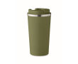 Elegant leak-proof thermal mug for drinks on the go, 510 ml colour dark green