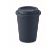 Double-walled take-away coffee cup, 300 ml colour ultramarine blue