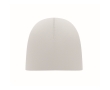 Unisex winter cotton beanie, 190 g/m2 colour white