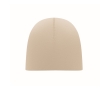 Unisex winter cotton beanie, 190 g/m2 colour beige