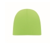 Unisex winter cotton beanie, 190 g/m2 colour lime