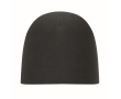 Unisex winter cotton beanie, 190 g/m2 colour black