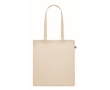Tote bag made of recycled cotton, 140 g/m2 colour natural