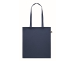 Recycled tote bag in many colours, 140 g/m2 colour blue