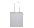 Recycled tote bag in many colours, 140 g/m2 colour pastel blue