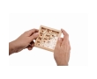 Wooden maze game in box for promotional use colour wood