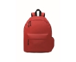 Simple backpack made of RPET polyester in various colours colour red
