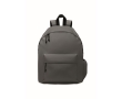 Simple backpack made of RPET polyester in various colours colour dark grey