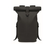 High-quality, roll-top backpack, ideal for hiking, 340 g/m2 colour black