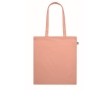 Organic tote bag in various colours, long handles, 180 g/m2 colour orange