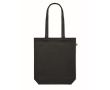 Sturdy organic canvas bag, in various colours, 270 g/m2 colour black