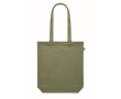 Sturdy organic canvas bag, in various colours, 270 g/m2 colour green