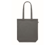 Sturdy organic canvas bag, in various colours, 270 g/m2 colour dark grey