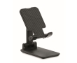 Collapsible, non-slip mobile phone holder colour black