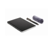 Reusable notebook with erasable pen and lined pages, A5 colour black