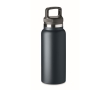 Large stainless steel thermos bottle, handle with clip, 970 ml colour ultramarine blue