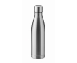Steel bottle with hydration reminder, 500ml colour matt silver
