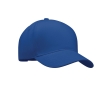 Baseball cap made of thick cotton twill, size 7 1/4, 260 g/m2 colour royal blue