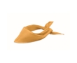 Triangular bandana made of polycotton for promotional events colour yellow