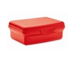 Lunch box with a simple click closure, 800 ml colour red