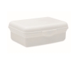 Lunch box with a simple click closure, 800 ml colour white