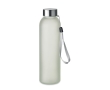 Glass bottle with handle, 500 ml colour transparent white