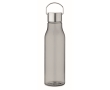 Recycled leak-proof RPET bottle in colours, 600ml colour transparent grey