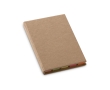 Sticky notes in various sizes in a recycled notepad colour beige