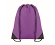 Drawstring bag in cool colours, made of 190T polyester colour violet