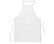 Cooking apron made from 100% cotton, 180 g/m2 colour white