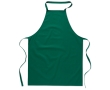 Cooking apron made from 100% cotton, 180 g/m2 colour green
