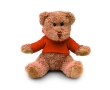 Teddy bear with hooded jacket for children colour orange