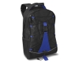 Backpack with coloured rope for hiking colour blue